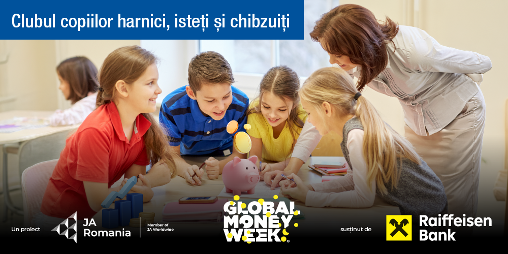 Voluntarii Raiffeisen Bank: activități în școli pentru formarea comportamentelor financiare responsabile