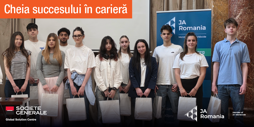 Startul în carieră începe din liceu: peste 10.000 de elevi explorează viitorul profesional cu sprijinul voluntarilor de la Societe Generale Global Solution Centre