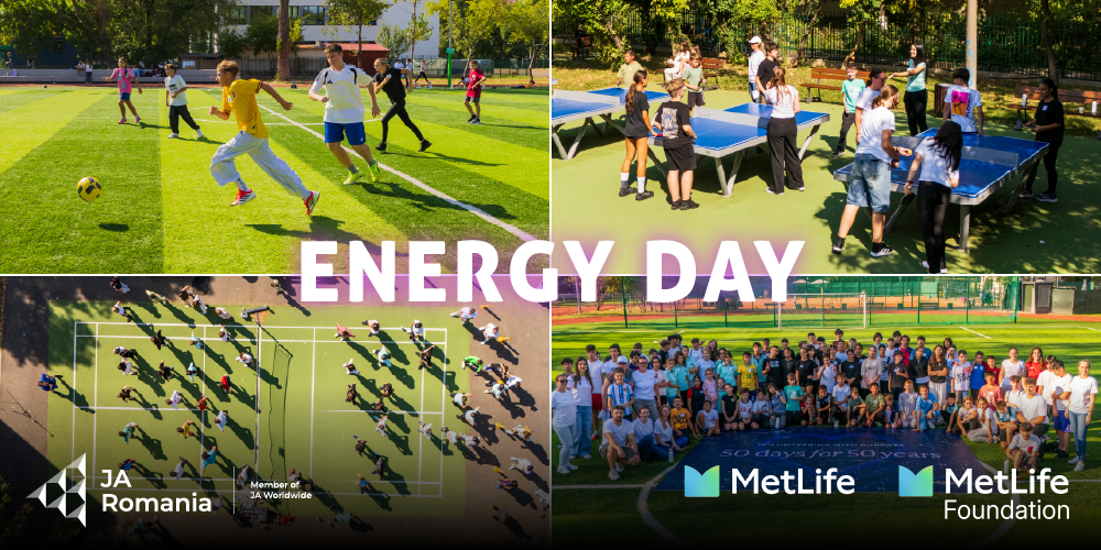 Energy Day – o zi de sport, energie și învățare pentru elevii de gimnaziu